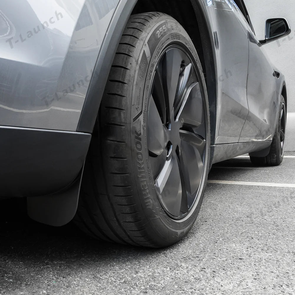 Short Invisible Mud Flaps Splash Guards for Tesla Model Y Juniper 2025+ - T-Launch