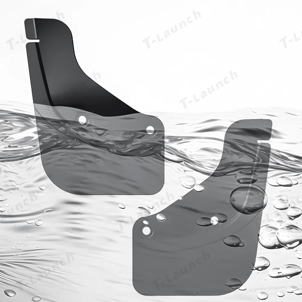 Short Invisible Mud Flaps Splash Guards for Tesla Model Y Juniper 2025+ - T-Launch