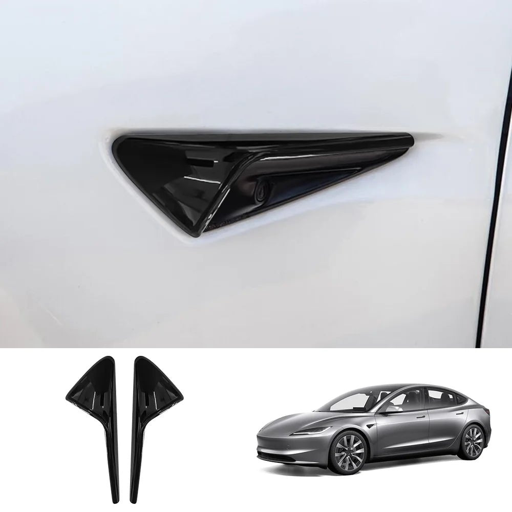 Side Camera Protective Cover for Tesla Model Y Juniper 2025+ / Model 3 Highland 2024+ - T-Launch