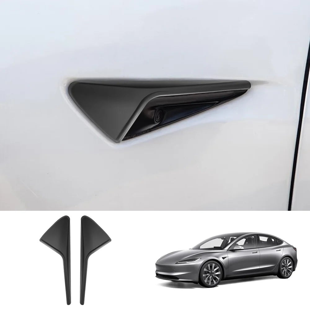 Side Camera Protective Cover for Tesla Model Y Juniper 2025+ / Model 3 Highland 2024+ - T-Launch