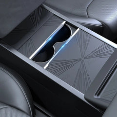 Silicone Center Console Protective Mat for Tesla Model Y Juniper 2025+/Model 3 Highland 2024+ - T-Launch