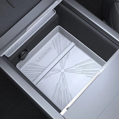 Silicone Console Armrest Box Lower Storage Tray for Tesla 2024+ Model 3 Highland - T-Launch