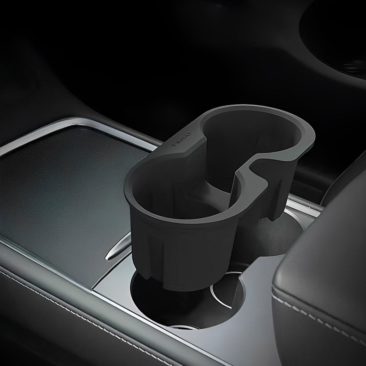 Silicone Cup Holder for Tesla Model 3/Y - Perfect Fit and Non-Slip - T-Launch