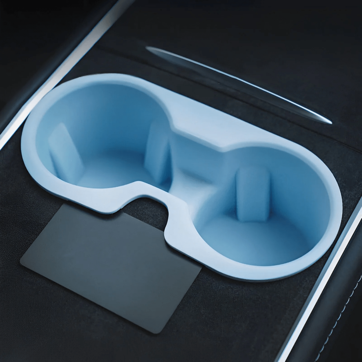 Silicone Cup Holder for Tesla Model 3/Y - Perfect Fit and Non-Slip - T-Launch