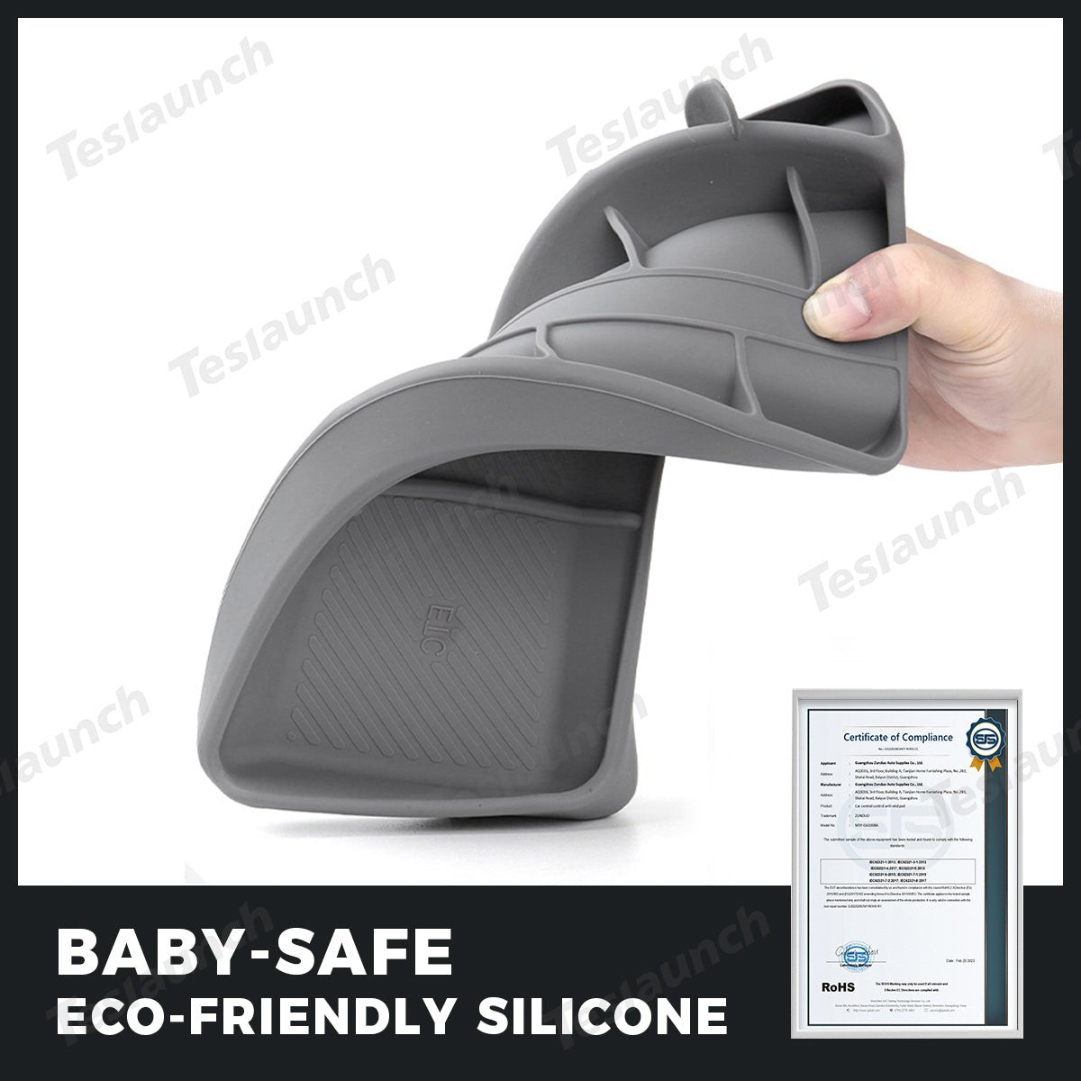 Silicone Dashboard Storage Box for Tesla Model Y Juniper 2025+ - T-Launch