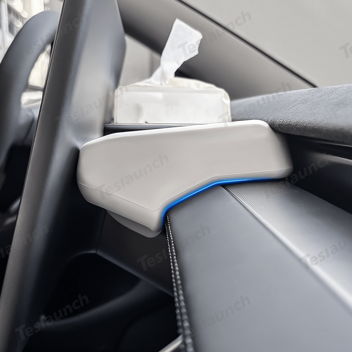 Silicone Dashboard Storage Box for Tesla Model Y Juniper 2025+ - T-Launch