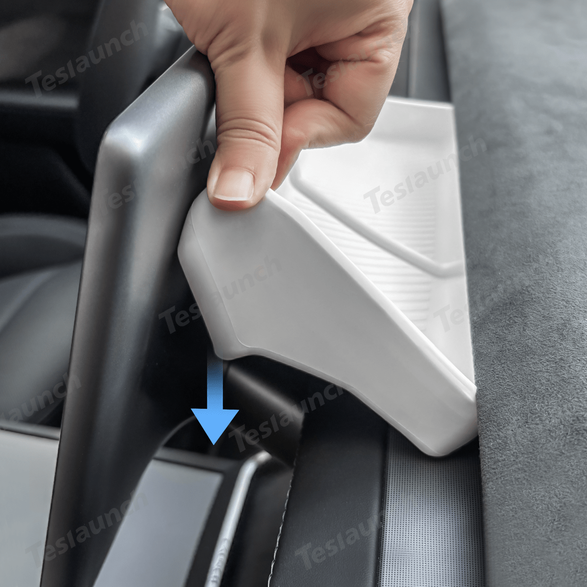 Silicone Dashboard Storage Box for Tesla Model Y Juniper 2025+ - T-Launch