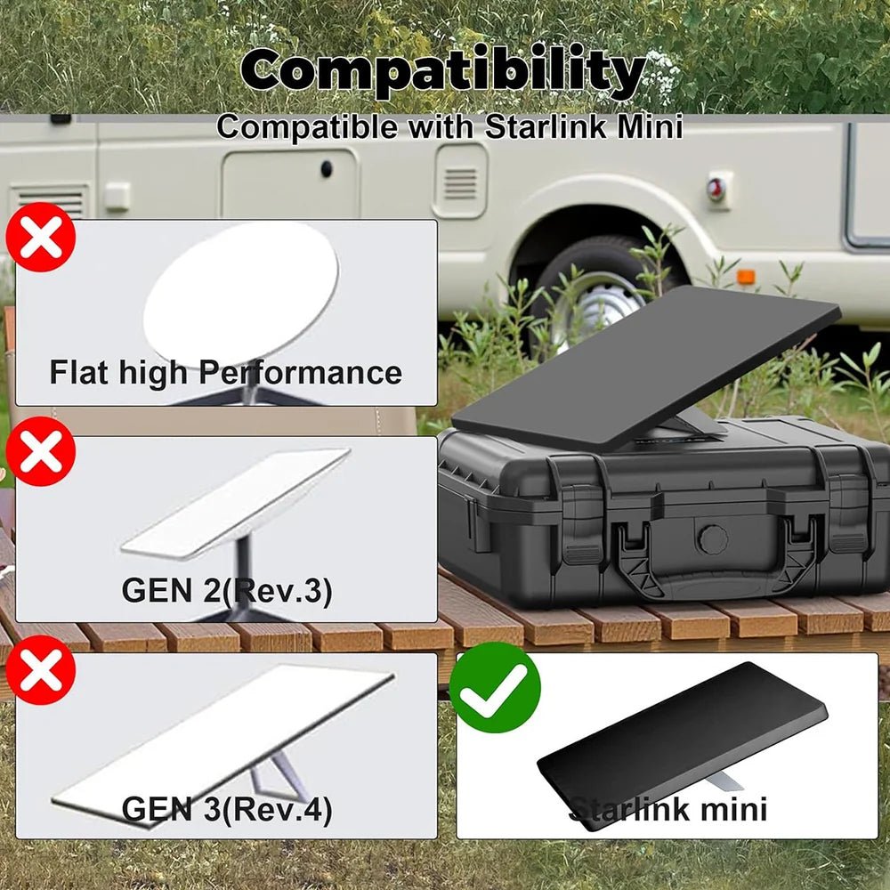 Silicone Full Cover Case for Starlink Mini - T-Launch
