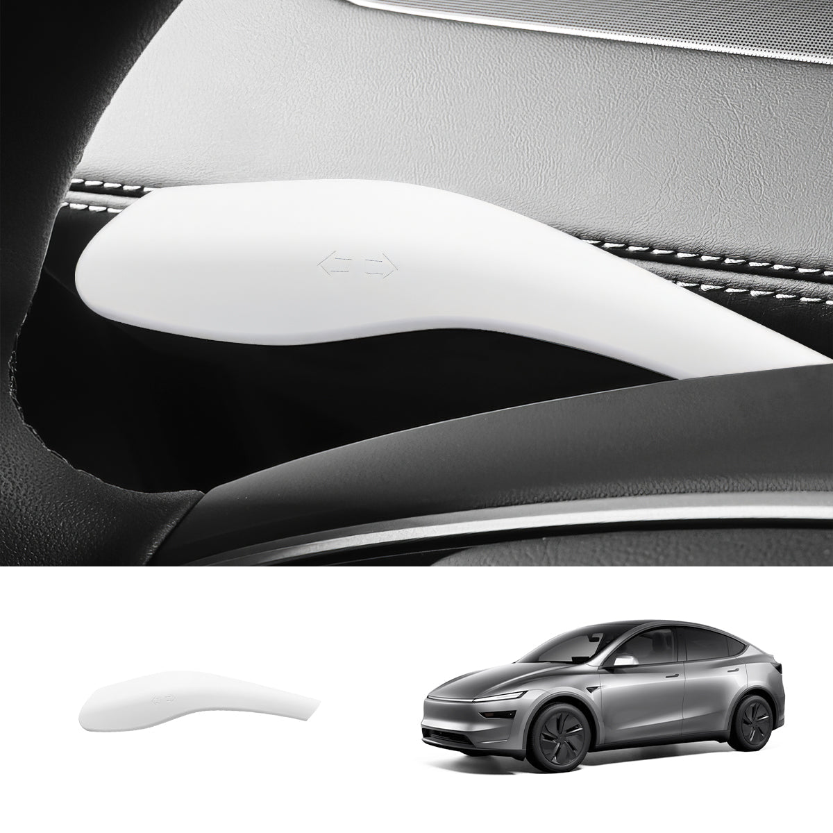 Silicone Turn Signal Stalk Cover for Tesla Model Y Juniper 2025+ (1 Pc) - T-Launch