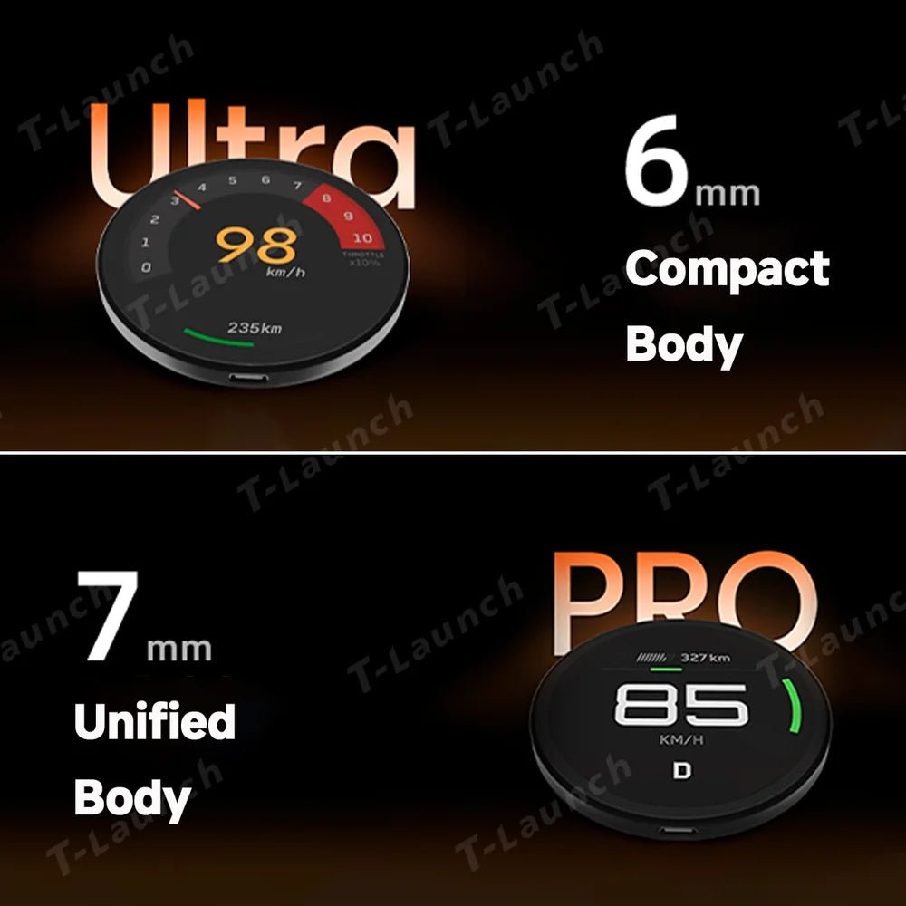 Smart Dashboard Gauge Display – Mini HUD for Tesla Model 3/Y (2017+) - T-Launch