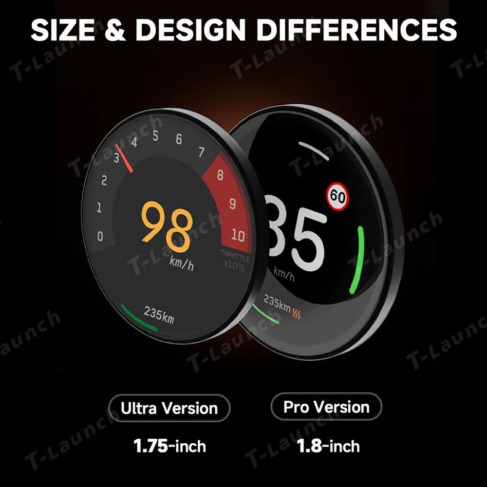 Smart Dashboard Gauge Display – Mini HUD for Tesla Model 3/Y (2017+) - T-Launch