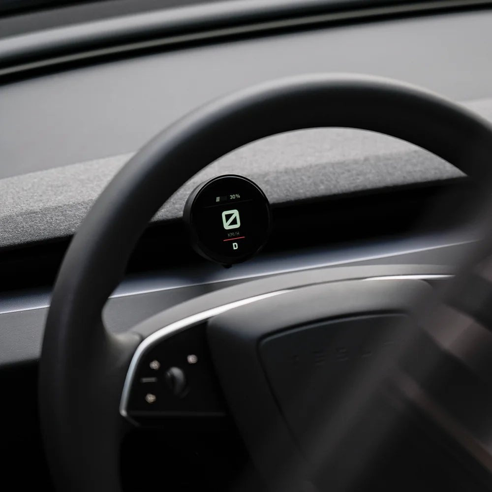Smart Dashboard Gauge Display – Mini HUD for Tesla Model 3/Y (2017+) - T-Launch