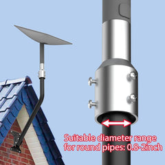 Snap Adjustable Pipe Adapter for Starlink Gen 2 - T-Launch