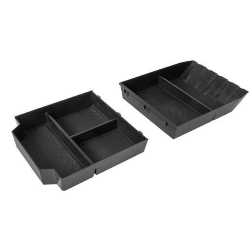 Spliced Lower Center Console Tray Floor Storage Organizer for Cybertruck - T-Launch
