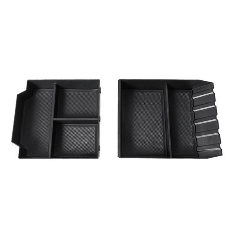 Spliced Lower Center Console Tray Floor Storage Organizer for Cybertruck - T-Launch