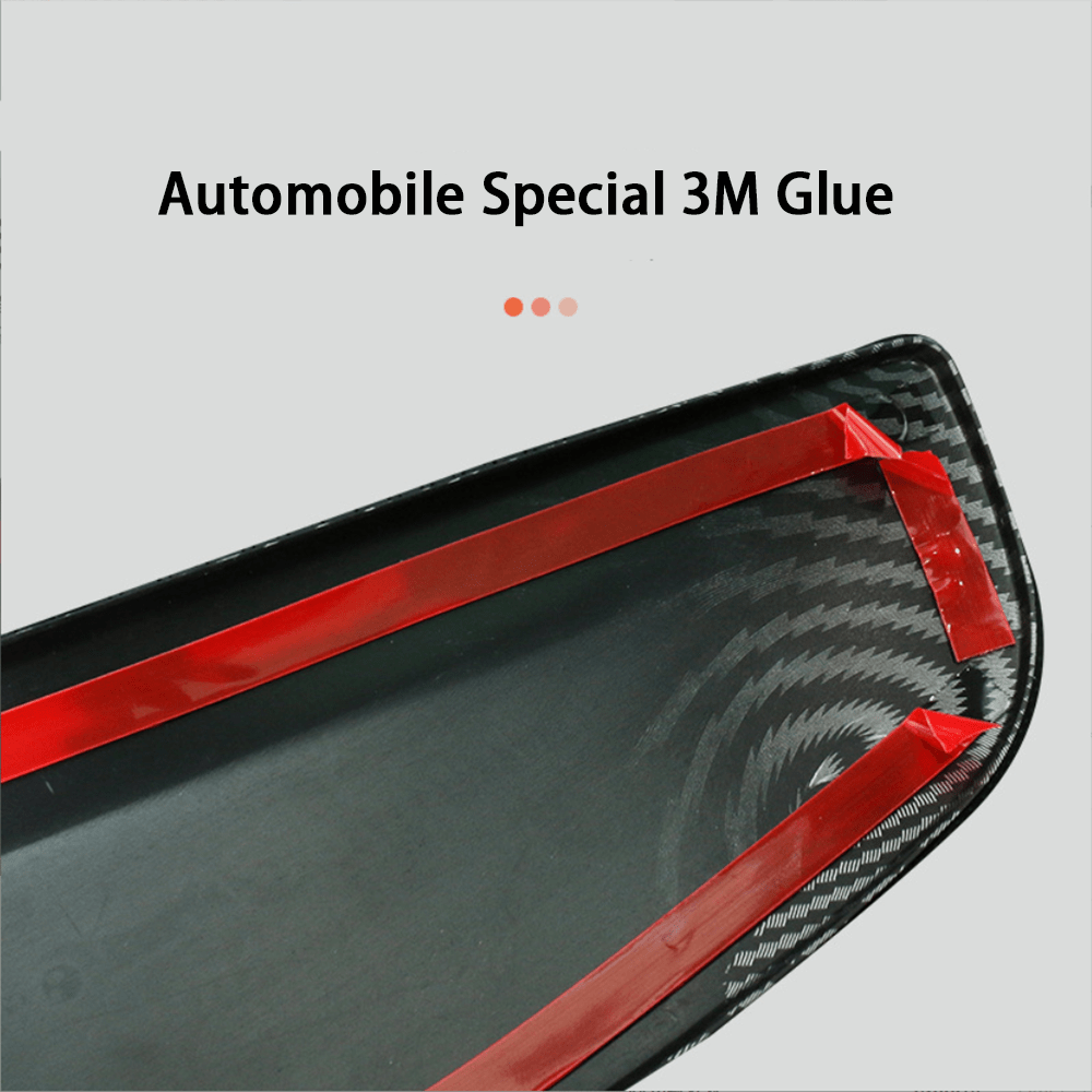 Split Dashboard Cover & Dashboard Air Outlet Cover (Carbon Fiber Pattern ABS) for Tesla Model 3 Highland 2024+ - T-Launch