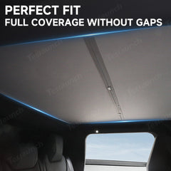 Split Nano Ice Crystal Glass Roof Sunshade for Cybertruck (2 PCS) - T-Launch