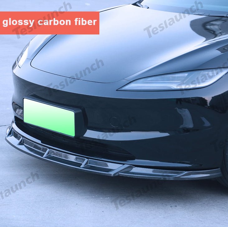 Sports Style Front Bumper Lip Kit for 2024+ Model 3 Highland - T-Launch