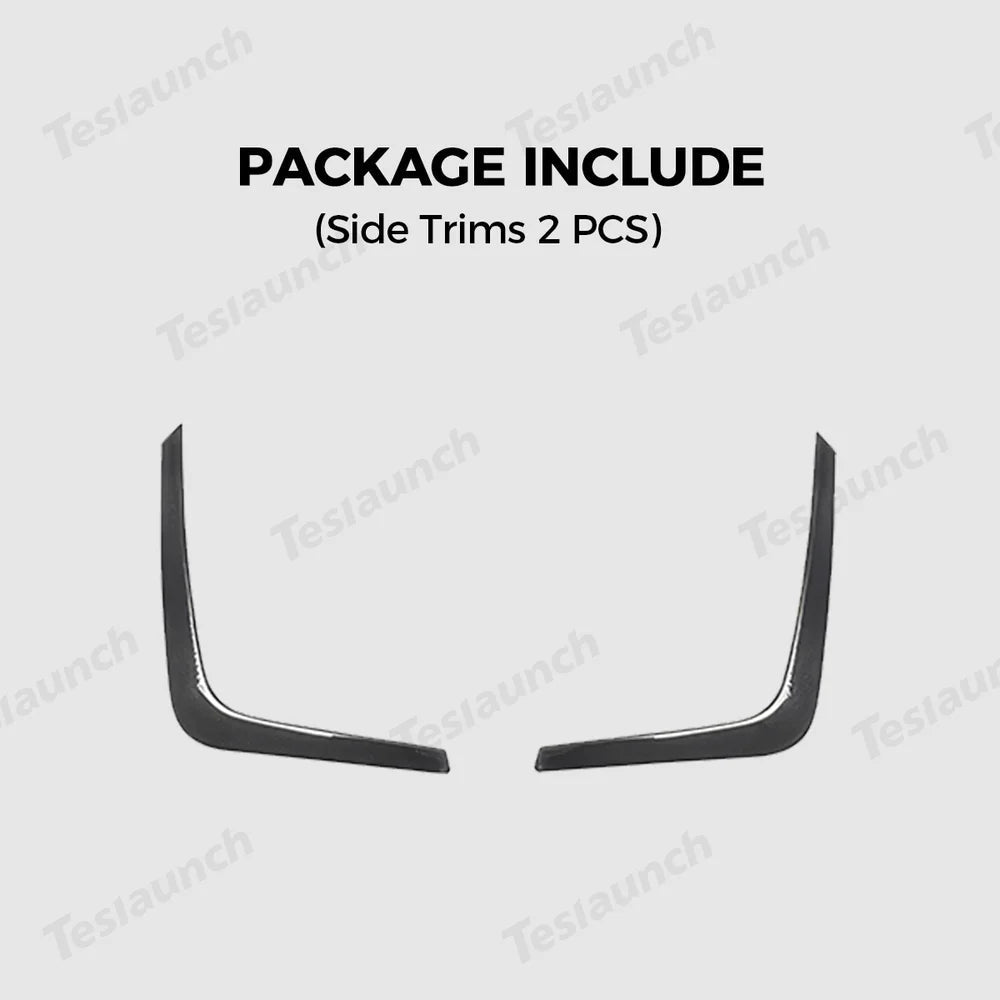 Stainless Steel Front & Rear Bumper Protector Trim for Tesla Model Y Juniper 2025+ - T-Launch