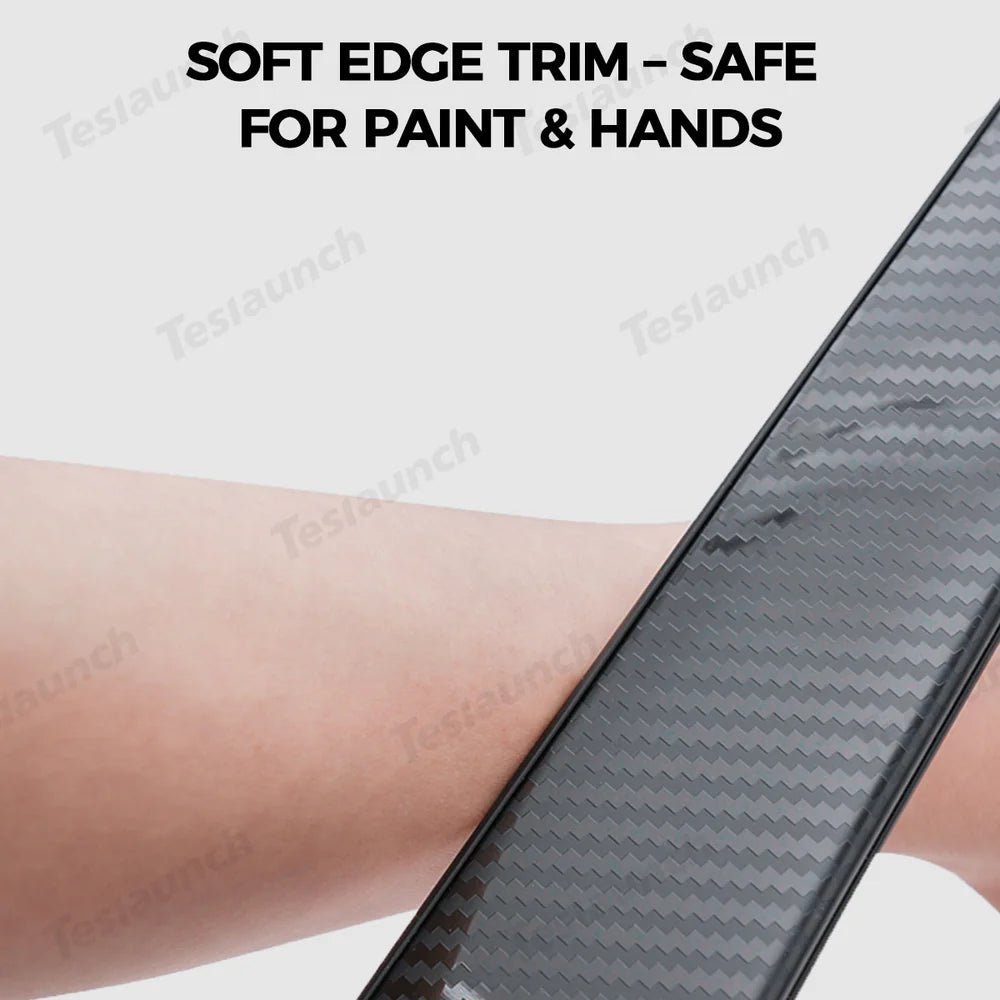 Stainless Steel Front & Rear Bumper Protector Trim for Tesla Model Y Juniper 2025+ - T-Launch