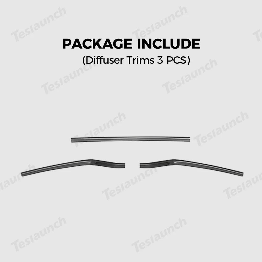 Stainless Steel Front & Rear Bumper Protector Trim for Tesla Model Y Juniper 2025+ - T-Launch