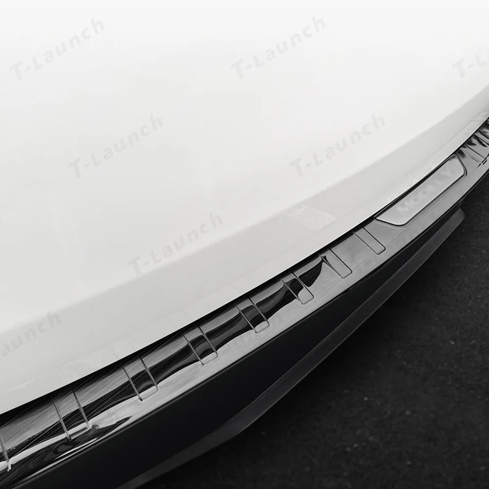 Stainless Steel Rear Bumper Protector Guard for Tesla Model Y Juniper 2025+ - T-Launch