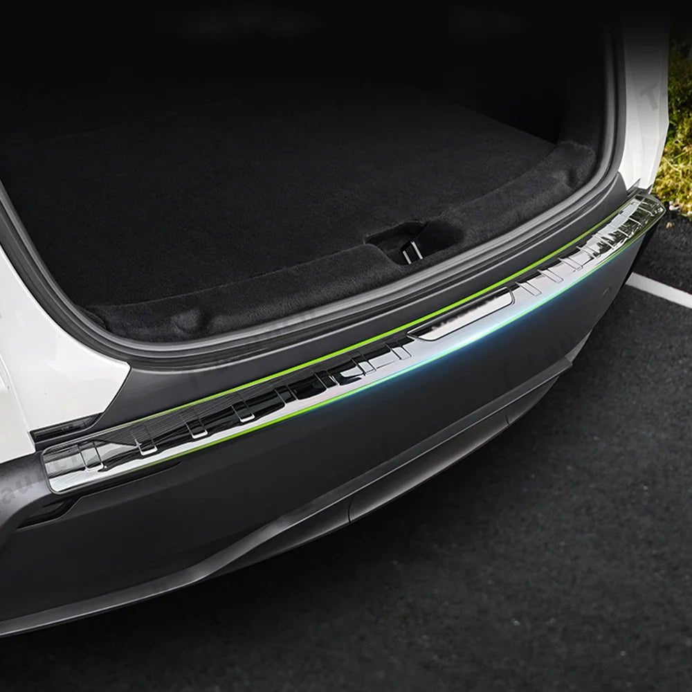 Stainless Steel Rear Bumper Protector Guard for Tesla Model Y Juniper 2025+ - T-Launch
