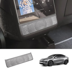 Stainless Steel Rear Console Vent Cover for Tesla Model Y Juniper 2025+ - T-Launch