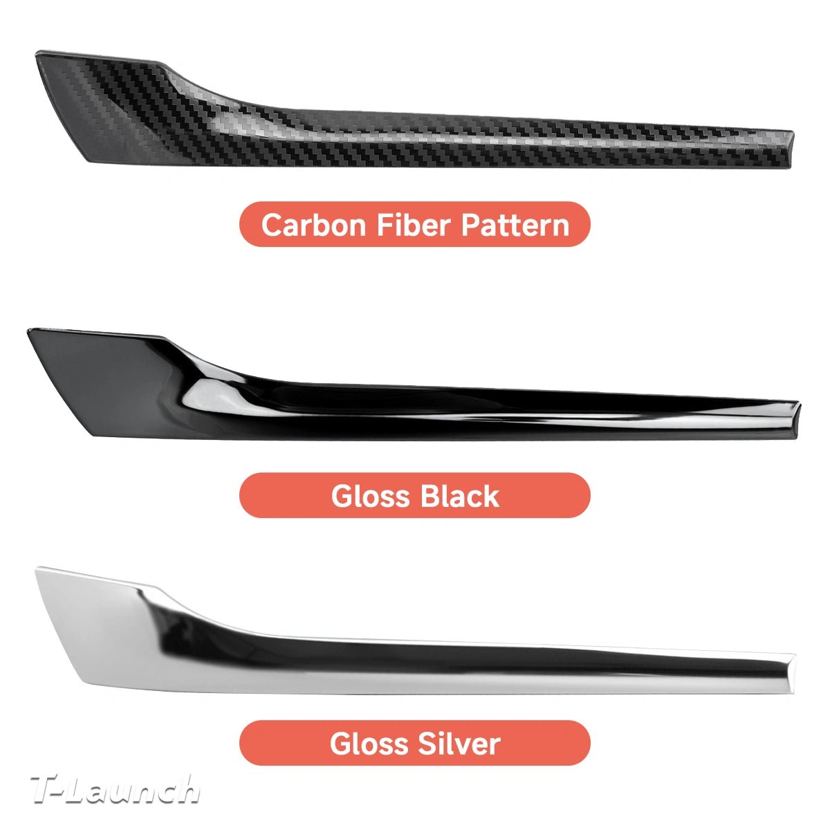 Stainless Steel Side Mirror Anti-Scratch Edge Protector Trim for Tesla Model Y Juniper 2025+/Model Y L 2026+ - T-Launch