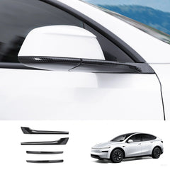 Stainless Steel Side Mirror Anti-Scratch Edge Protector Trim for Tesla Model Y Juniper 2025+/Model Y L 2026+ - T-Launch
