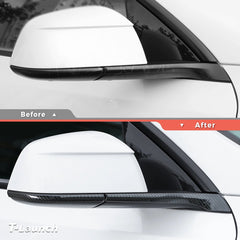 Stainless Steel Side Mirror Anti-Scratch Edge Protector Trim for Tesla Model Y Juniper 2025+/Model Y L 2026+ - T-Launch