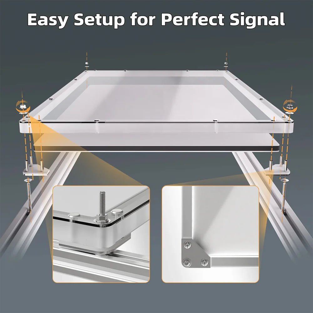 Starlink Gen 3 All-in-One Protective Cover with Integrated Flat Roof Rack Mount - T-Launch