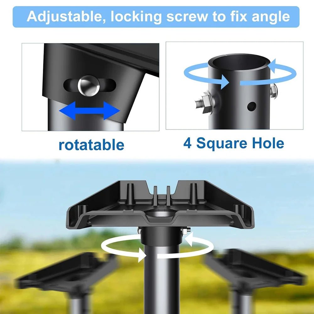 Starlink Gen 3 Roof Mount – 26" Adjustable Aluminum Bracket - T-Launch
