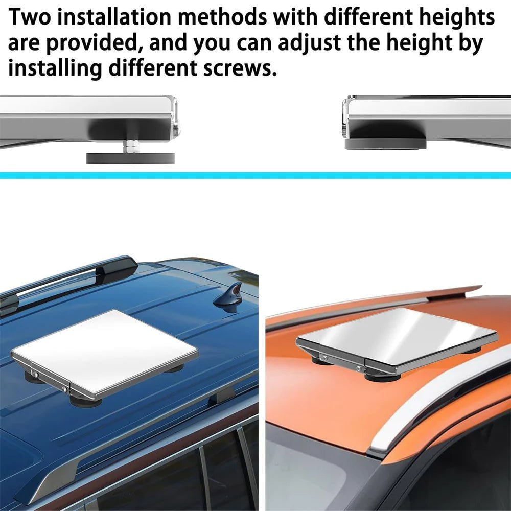 Starlink Mini Magnetic Flat Mount Kit with PC Cover Plate — 264 lbs Load Capacity - T-Launch