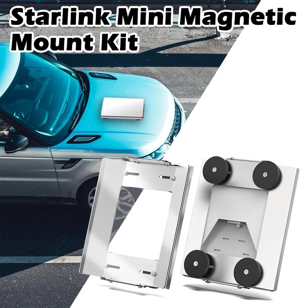 Starlink Mini Magnetic Flat Mount Kit with PC Cover Plate — 264 lbs Load Capacity - T-Launch