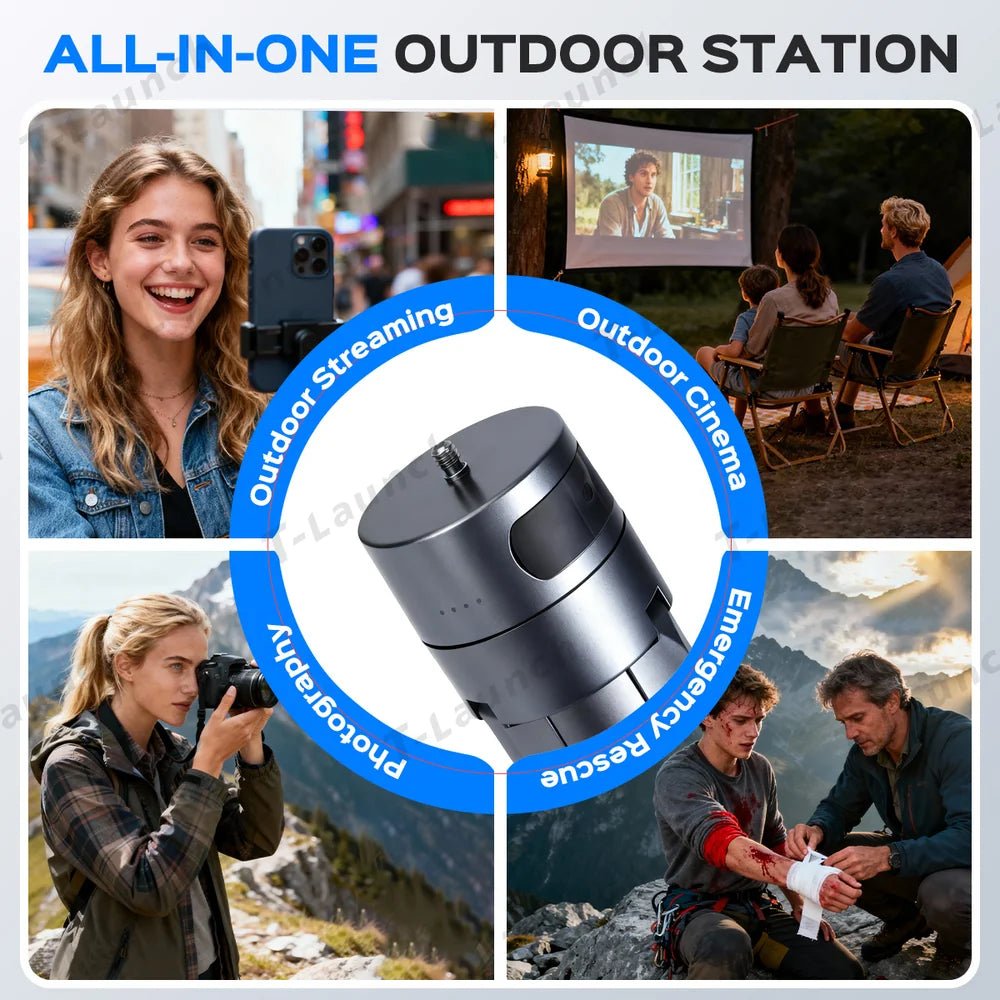 Starlink Mini Power Stand with Integrated Tripod – Compatible with All Starlink Mini Models - T-Launch