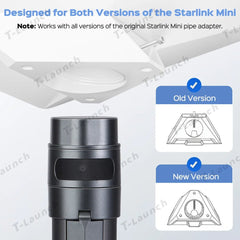 Starlink Mini Power Stand with Integrated Tripod – Compatible with All Starlink Mini Models - T-Launch