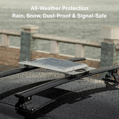 Starlink Mini T-Slot Roof Rack Mount with Stainless Steel Frame & PC Shell Cover - T-Launch
