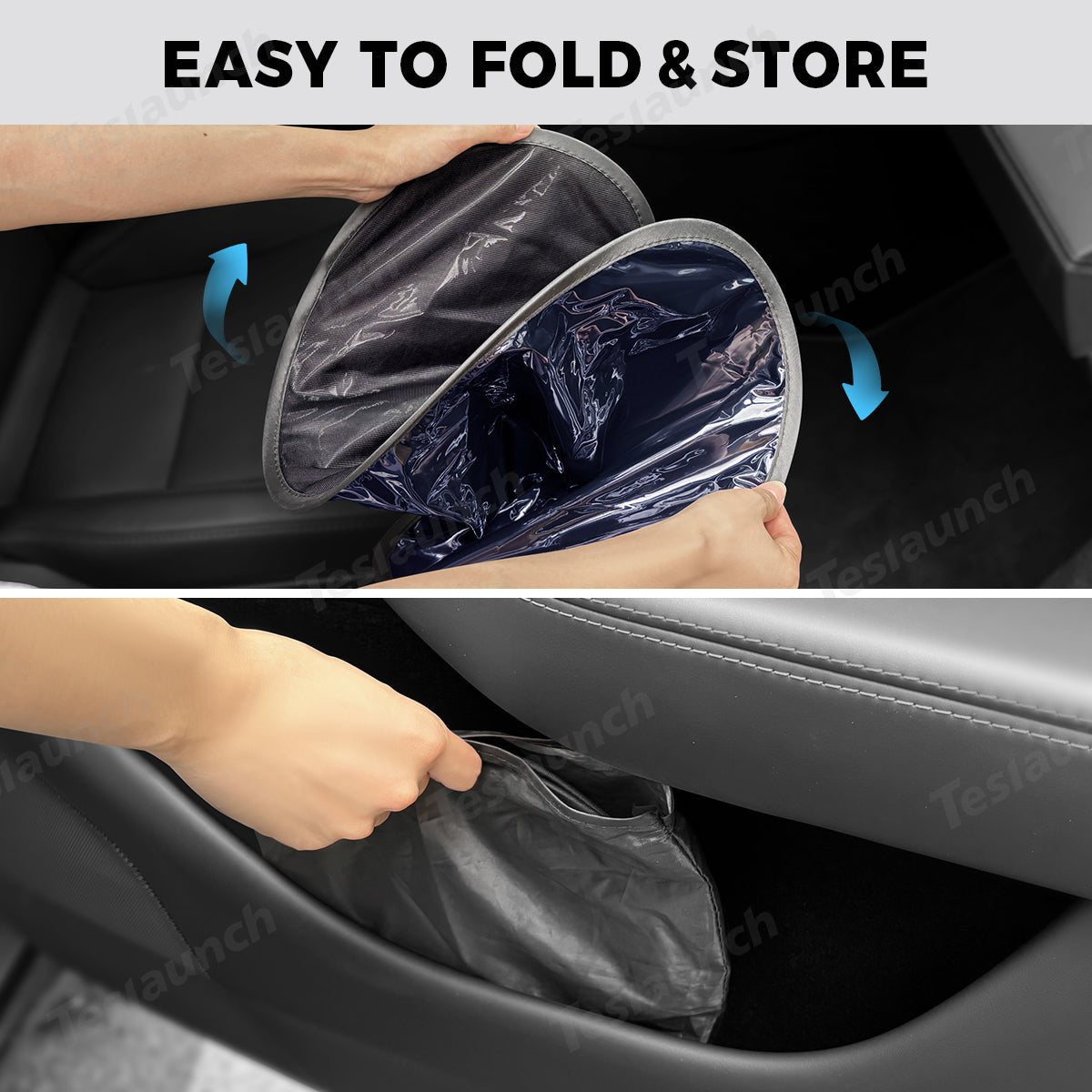 Static Cling Mesh Insulated Side Window Sunshade For Tesla Model Y - T-Launch