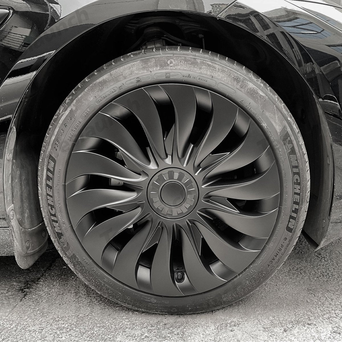 Storm Style Full Cover Wheel Hubcap For Tesla 2024+ Model 3 Highland 18-inch Wheels (4PCS) - T-Launch