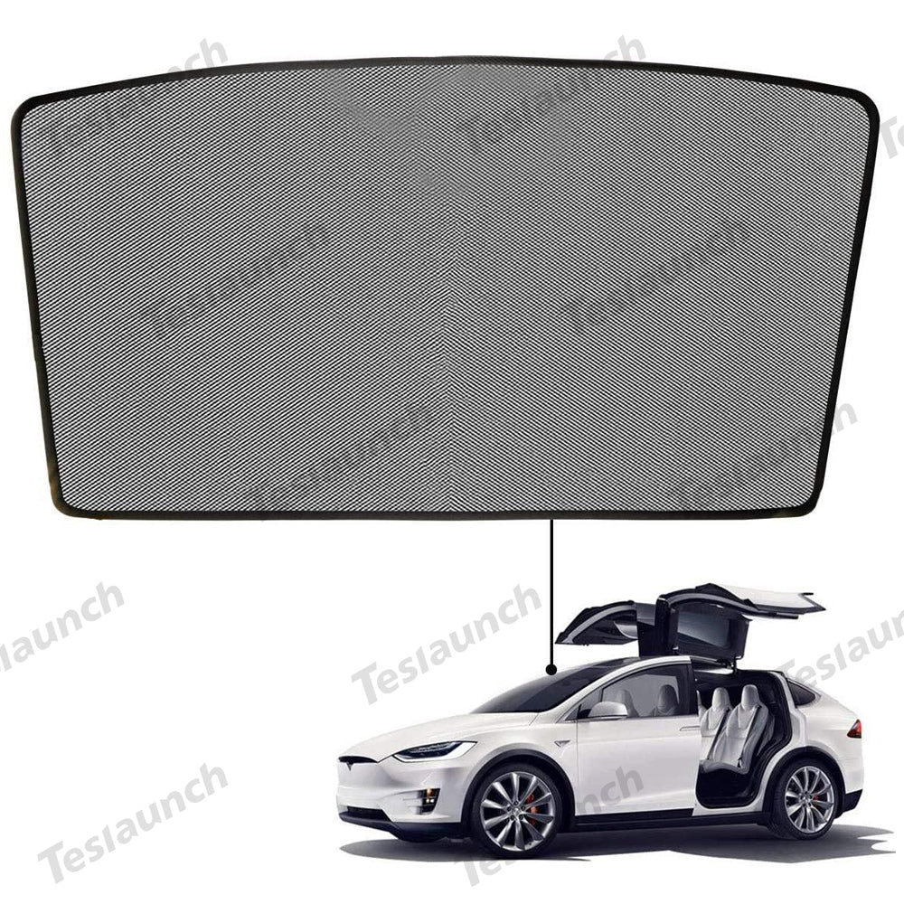 Sunroof Sunshade (Front Sun Visor) For Tesla Model X (2015-2026) Accessories - T-Launch