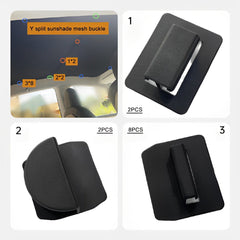 Sunshade Clips- Fits All Model - T-Launch