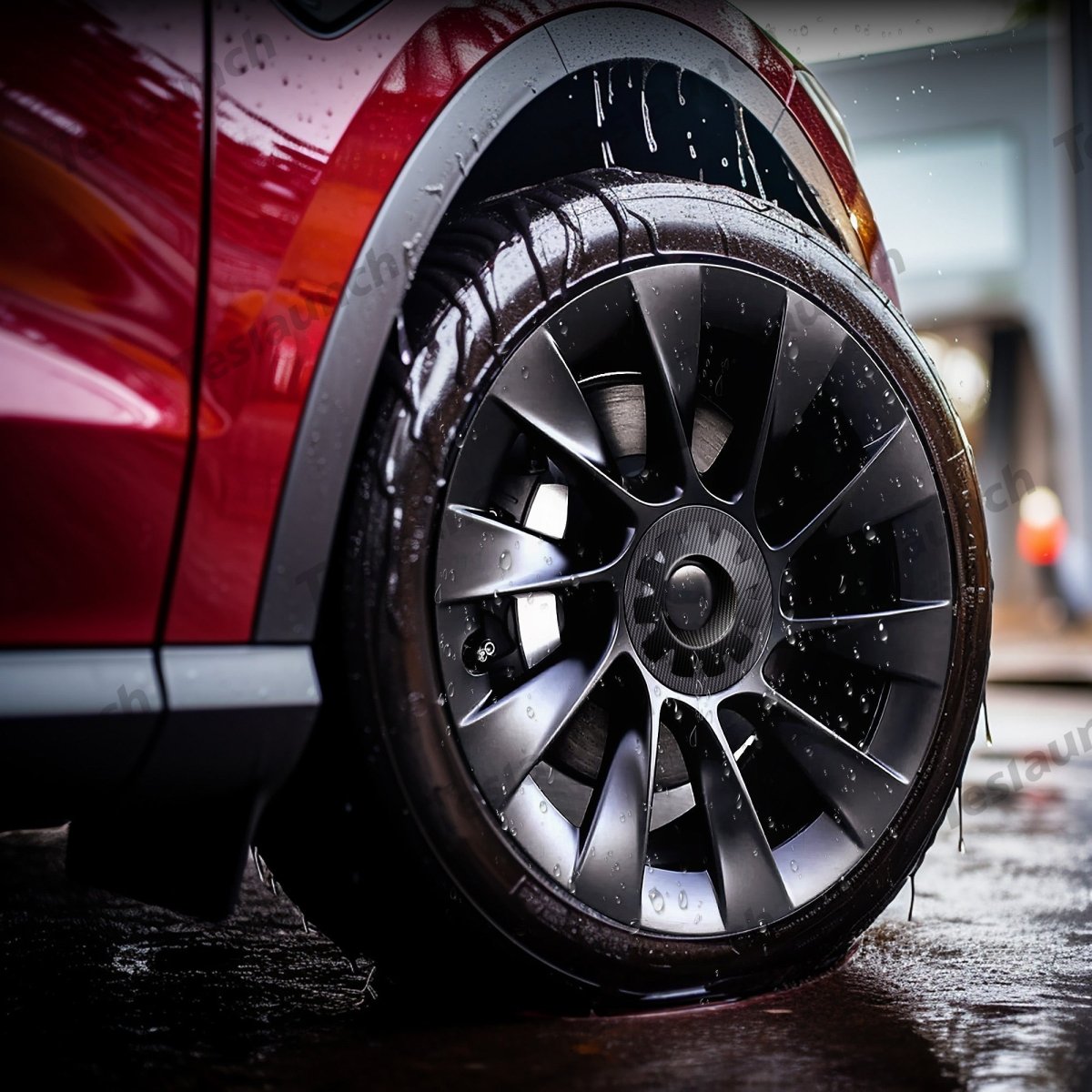 Tesla Model Y Rim Protector for 20" Induction & 21" Uberturbine Wheels - T-Launch