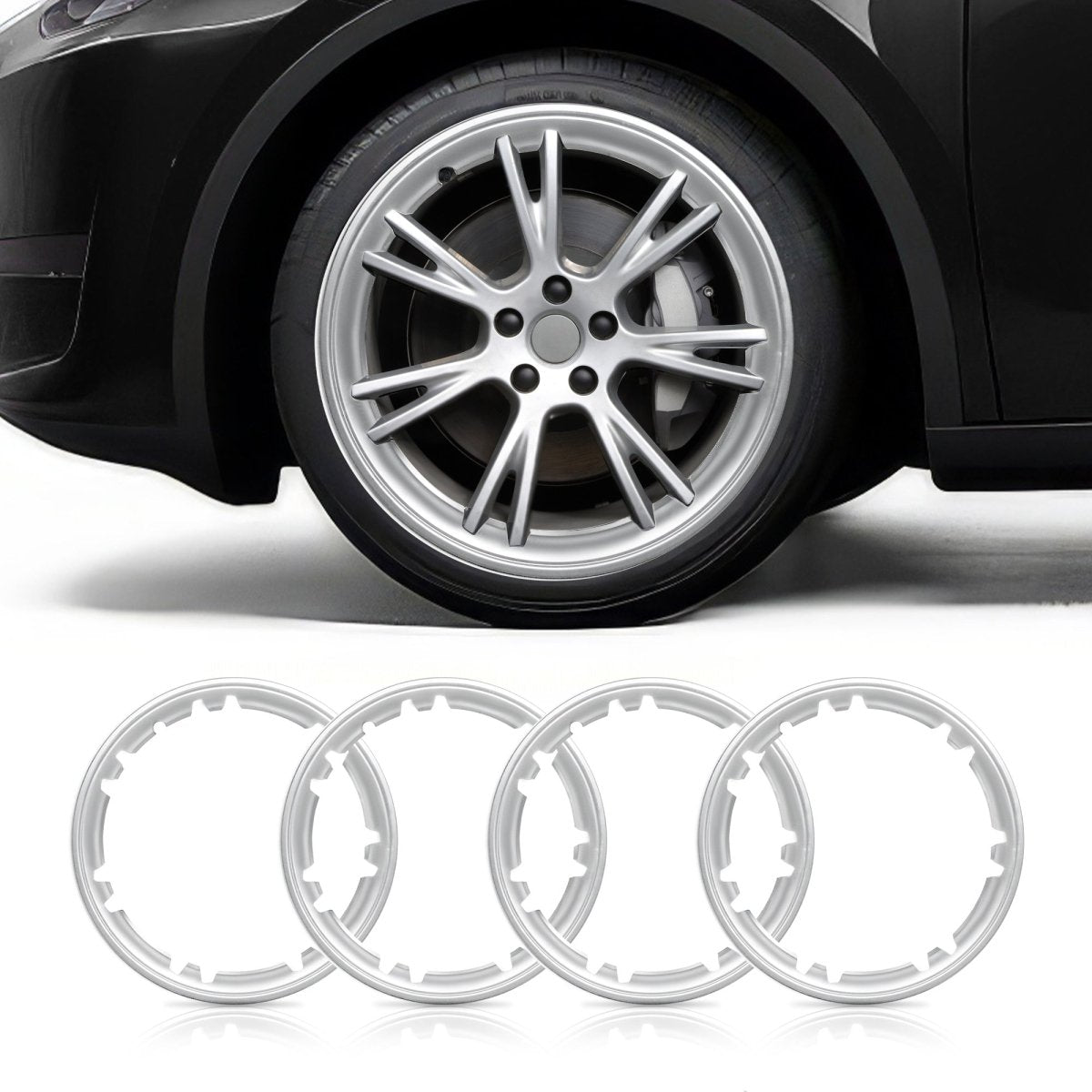 Tesla Model Y Rim Protector for 20" Induction & 21" Uberturbine Wheels - T-Launch