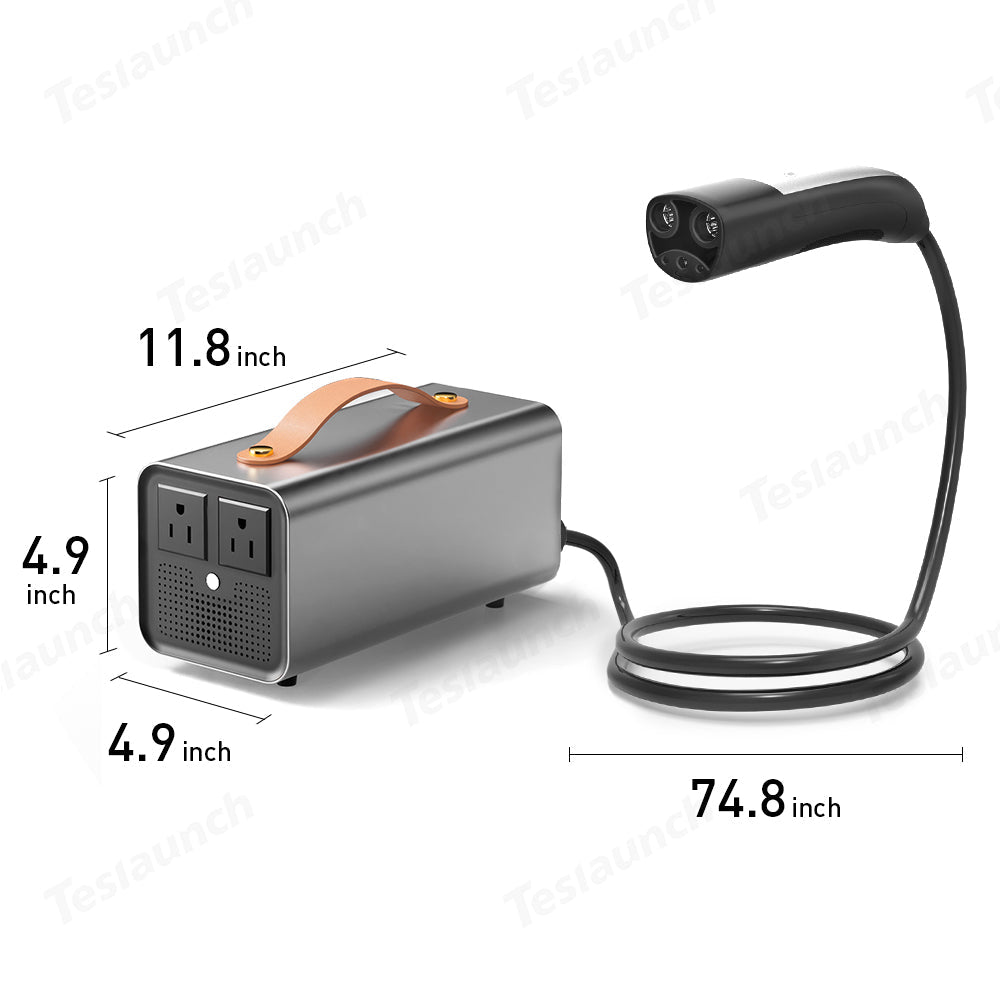 Tesla V2L Adapter – 3.6kW V2L Discharge Device for Model 3/Y/S/X （North America Version） - T-Launch