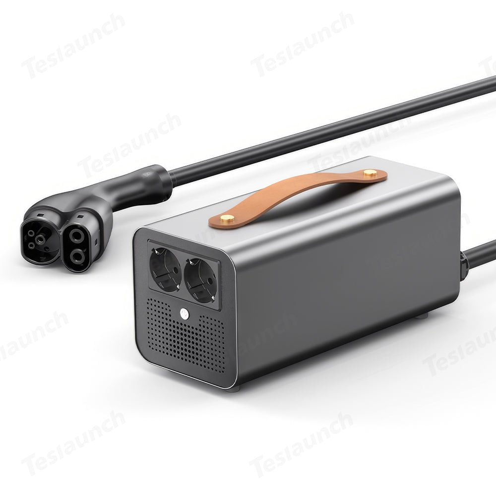 Tesla V2L Adapter & Discharge Device for Model 3/Y/S/X （European Version） - T-Launch