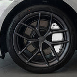 Branco Tesla Capas de pinça de freio (4Pcs) para 2017-2023 Model 3/Y