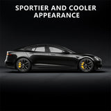 Amarelo Tesla 2021-2023 Model S/X Capas de pinça de freio (4Pcs)