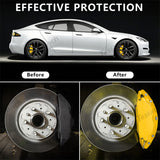 Yellow 2021-2023 Model S/X Brake Caliper Covers (4Pcs) for Tesla