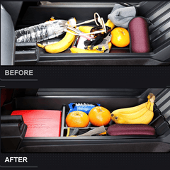 TPE Center Console Lower Tray Organizer for Cybertruck - T-Launch